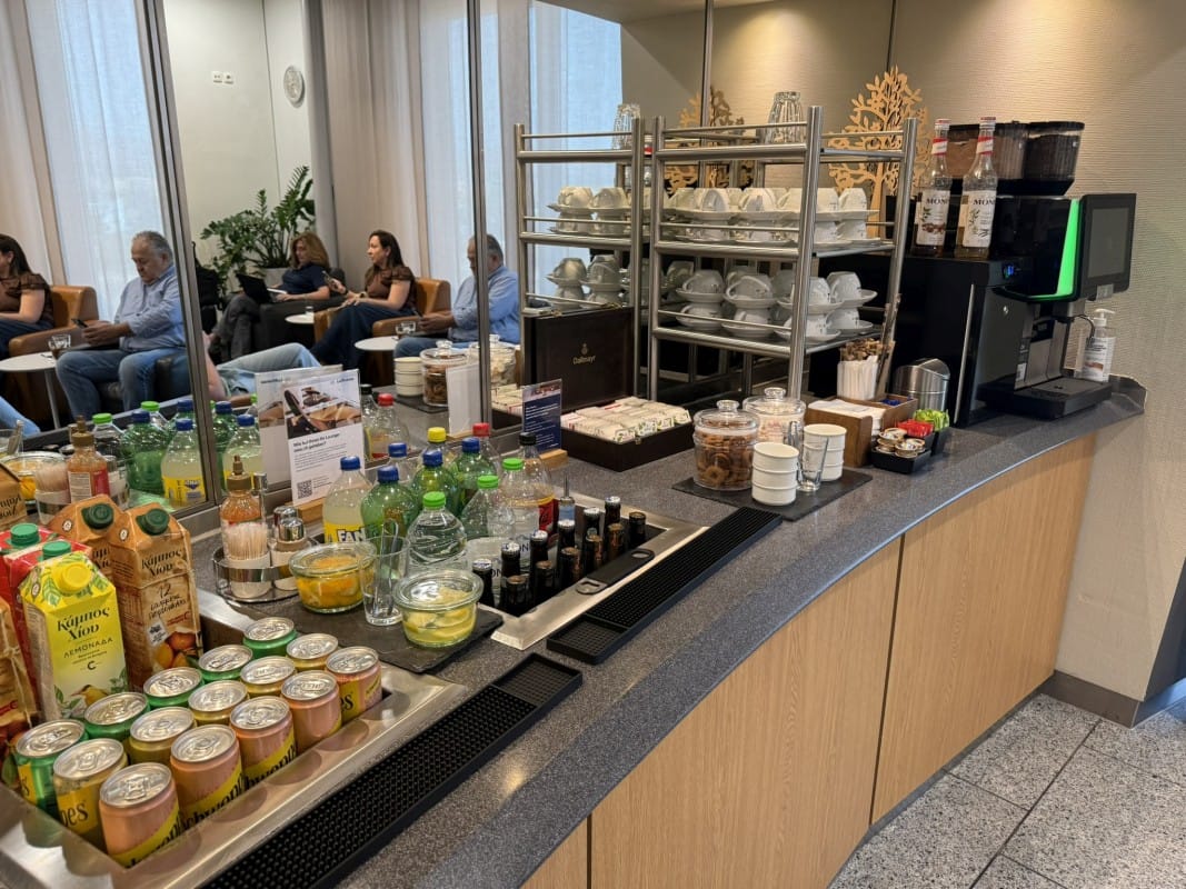 Lufthansa Star Alliance Lounge Athens
