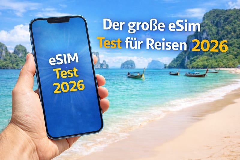 eSim Test für Reisen 2026 mobimatter VS airlo und co